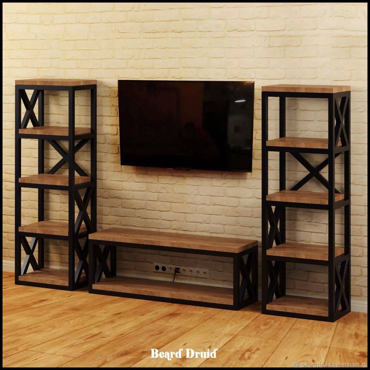 Тумба с полками