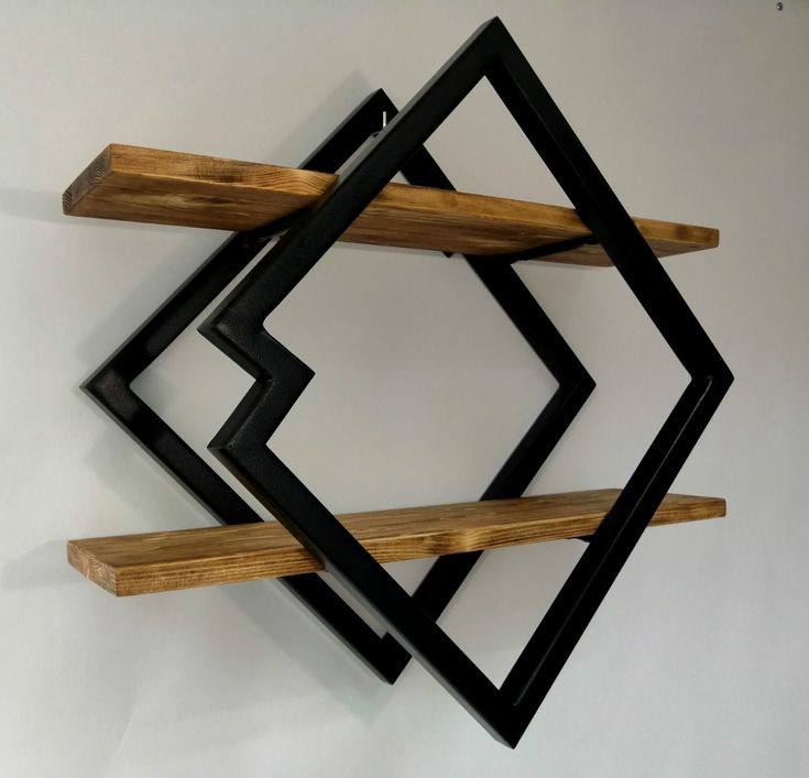 Подвесная полка Ромб